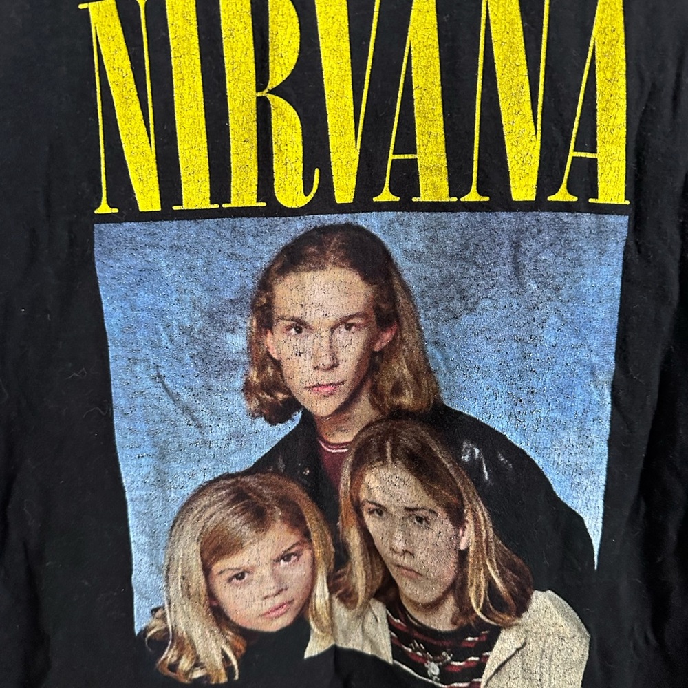 Nirvana / Hanson Satirical Graphic T-Shirt